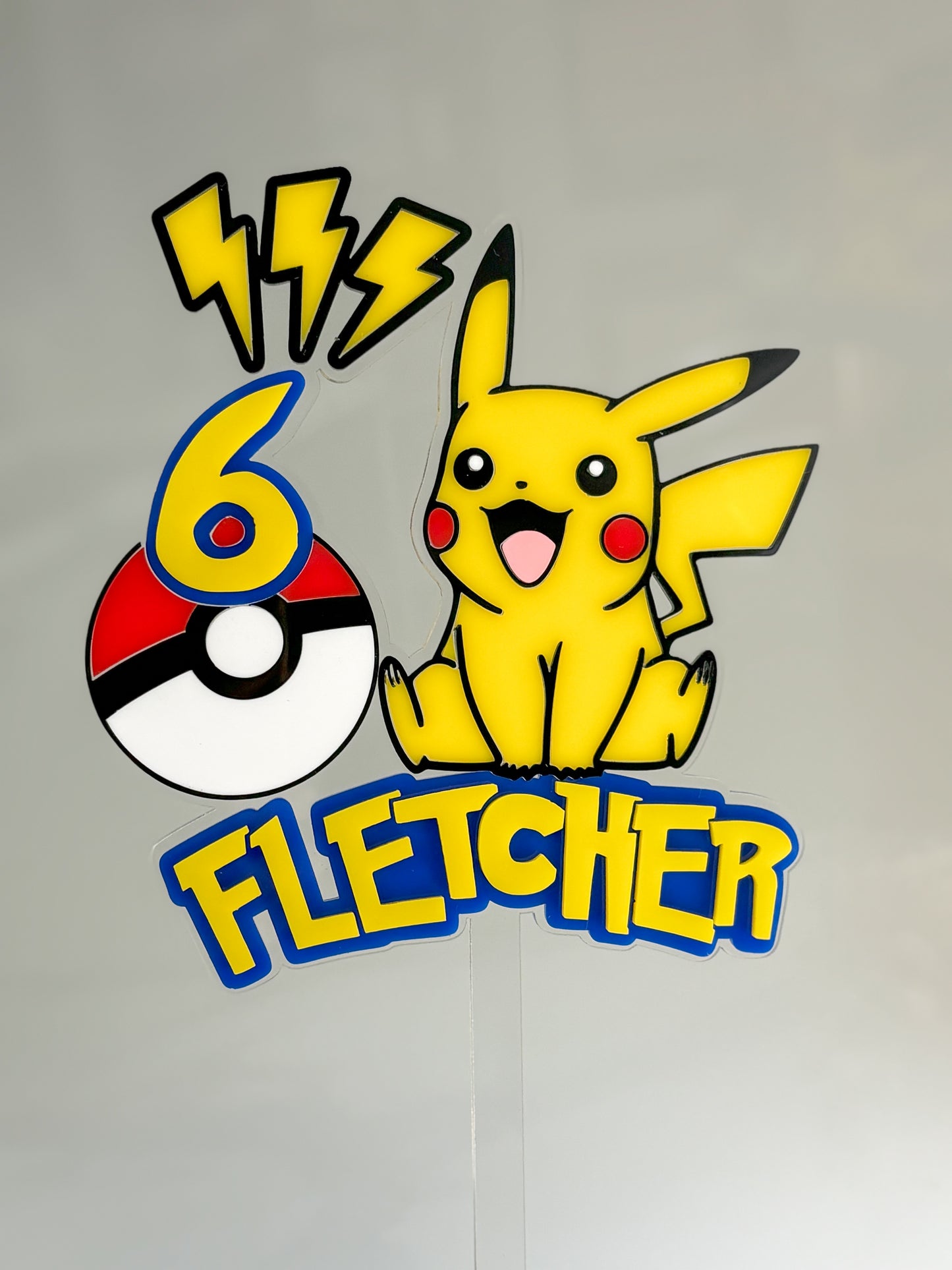 Pokemon Cake topper