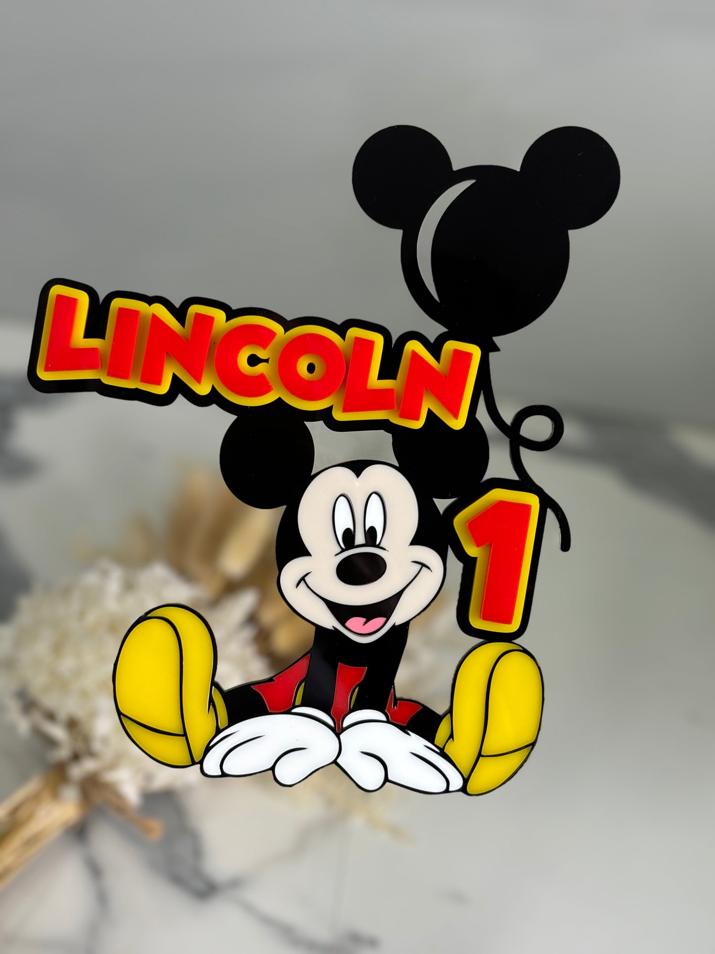 Minnie Mouse Cake topper