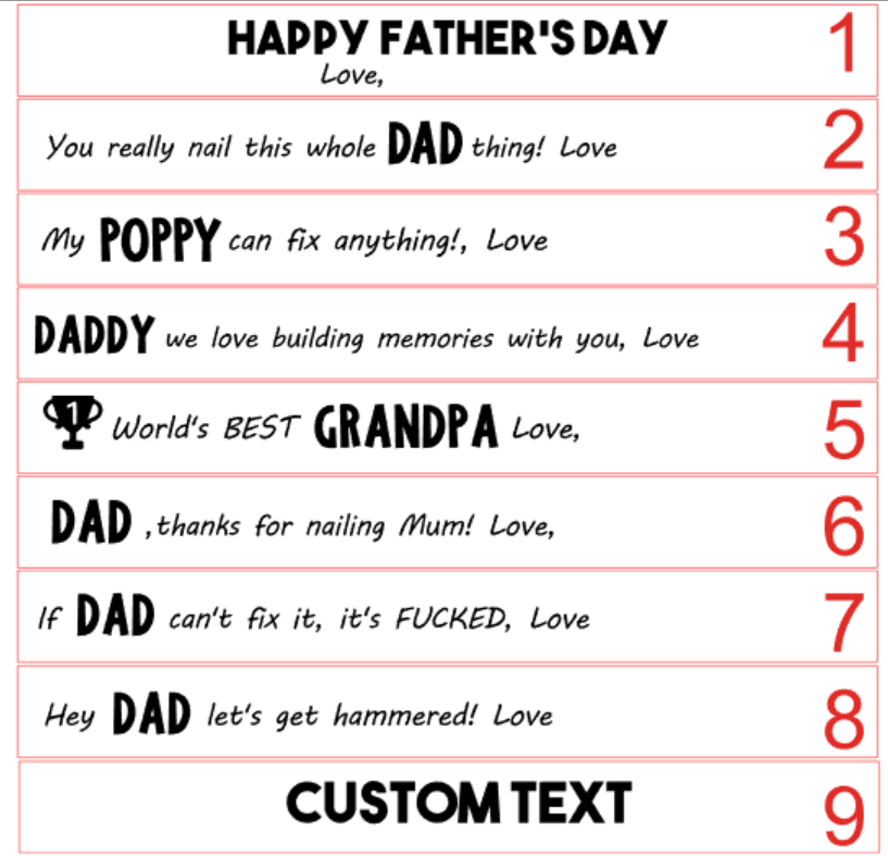 Engraved Claw Hammer