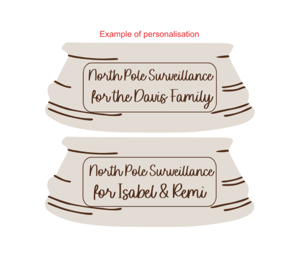 Santa Cam Snow Globe