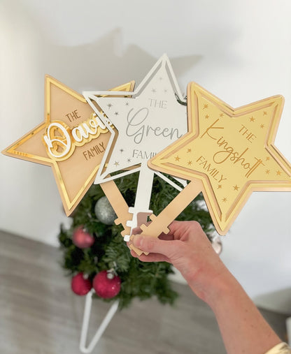 Personalised Christmas Star