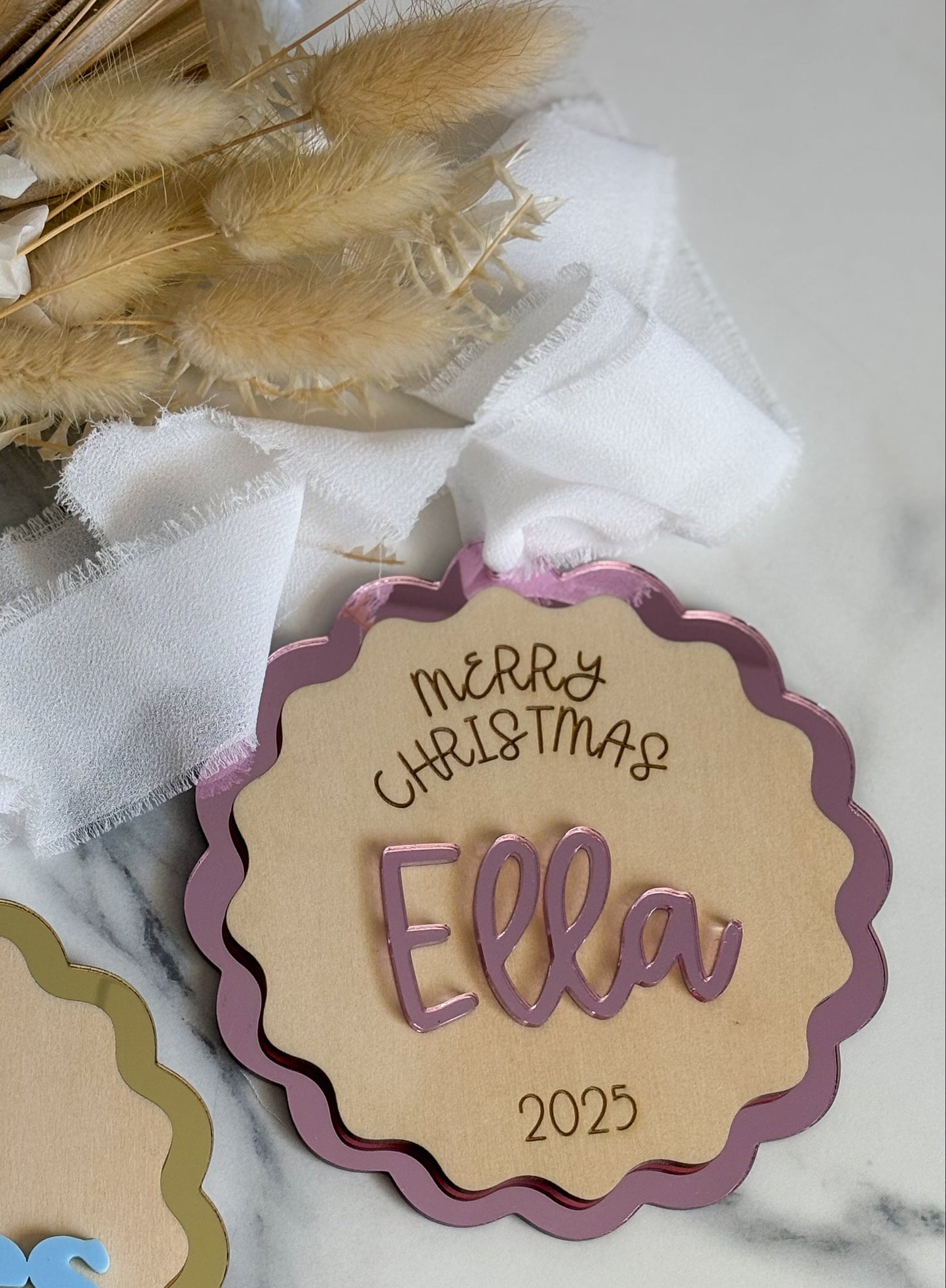 Merry Christmas Teacher Ornament