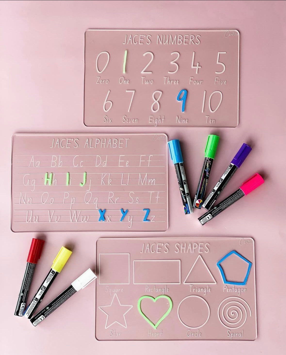 Personalised Trace Boards