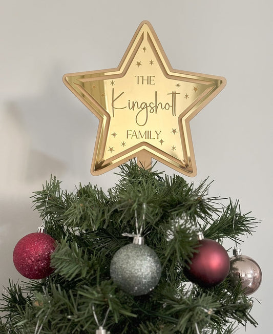 Personalised Christmas Star