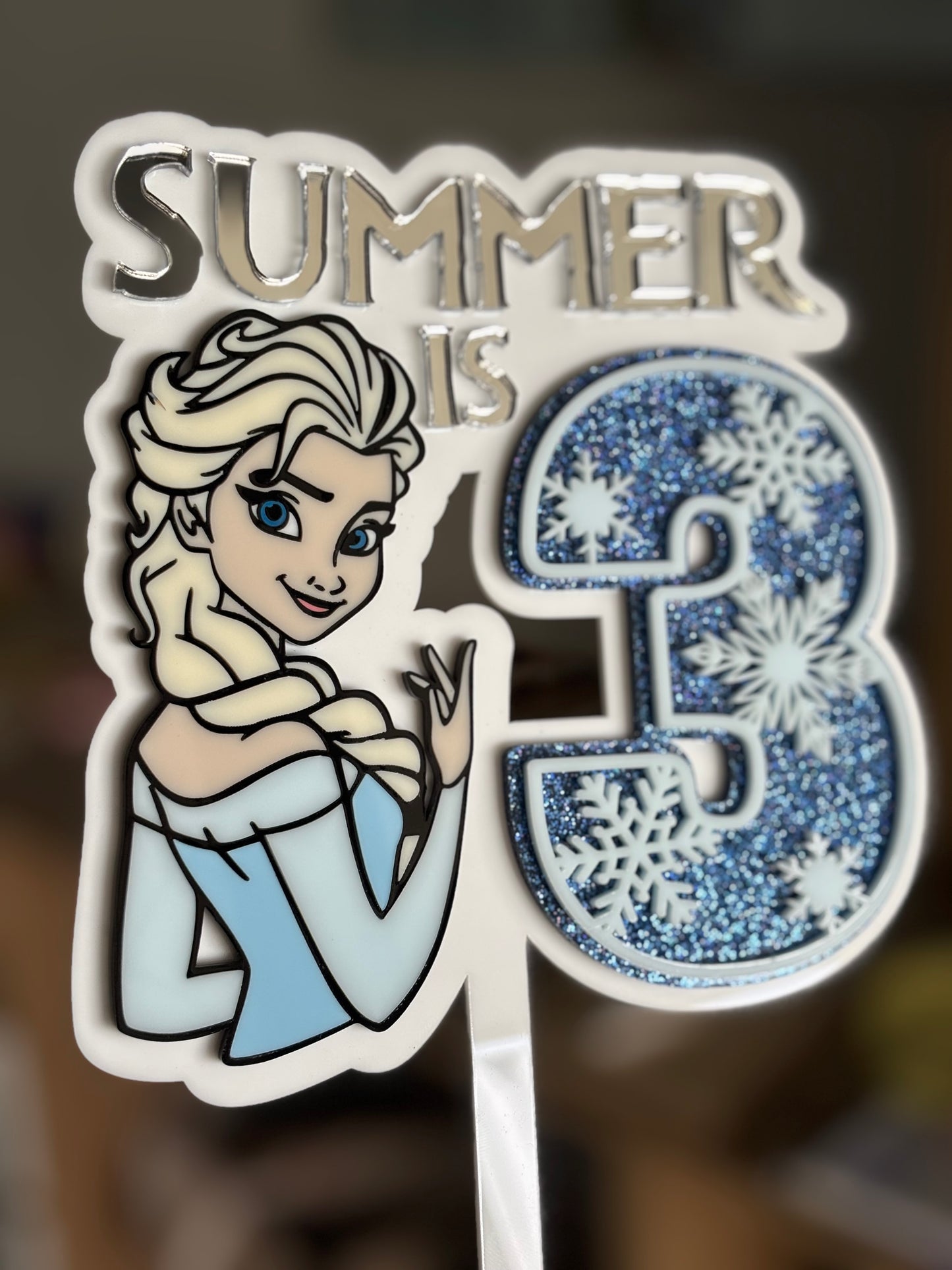 Elsa Cake topper
