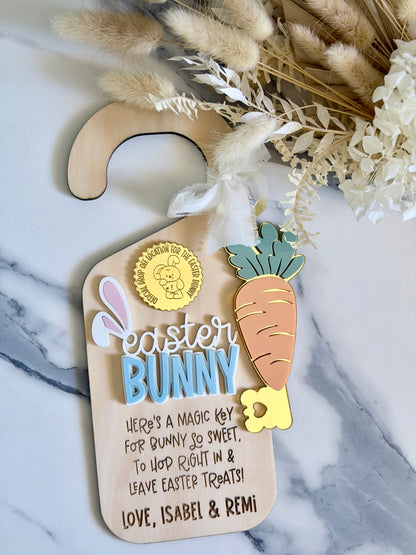 Bunny Magic Key Door Hanger