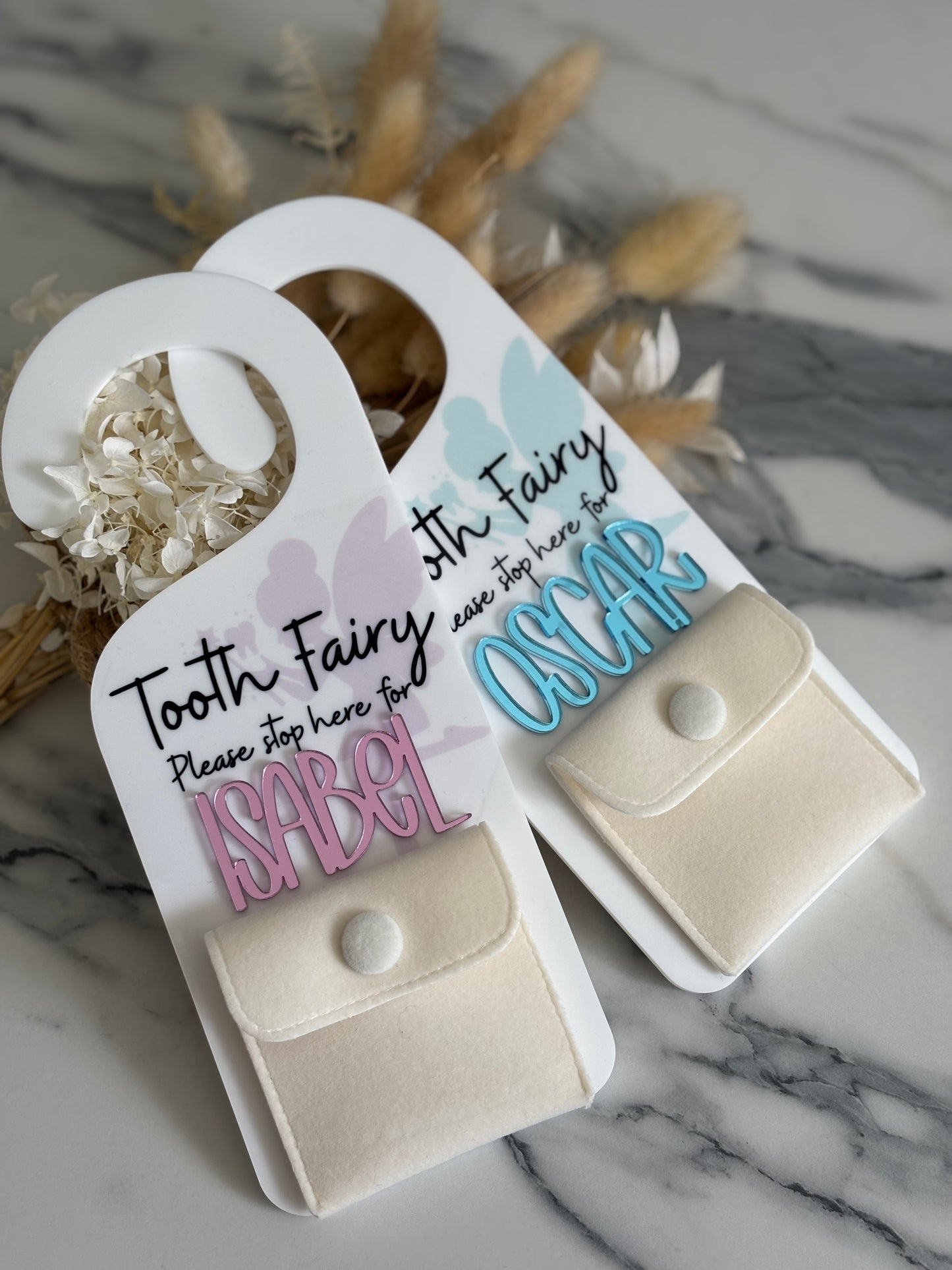 Tooth Fairy Door Hanger Acrylic