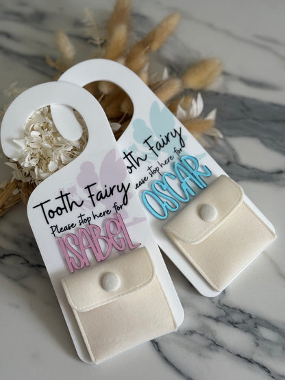 Tooth Fairy Door Hanger Acrylic