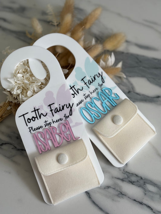 Tooth Fairy Door Hanger Acrylic