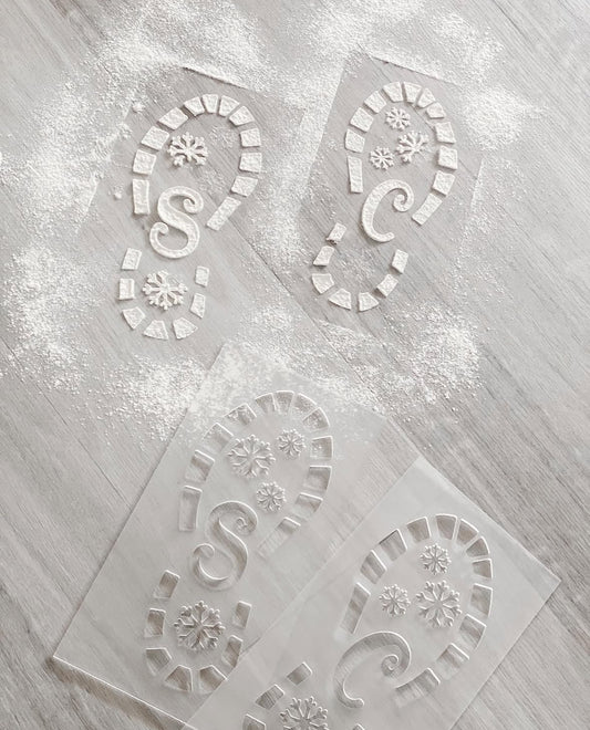 Santa Foot Prints