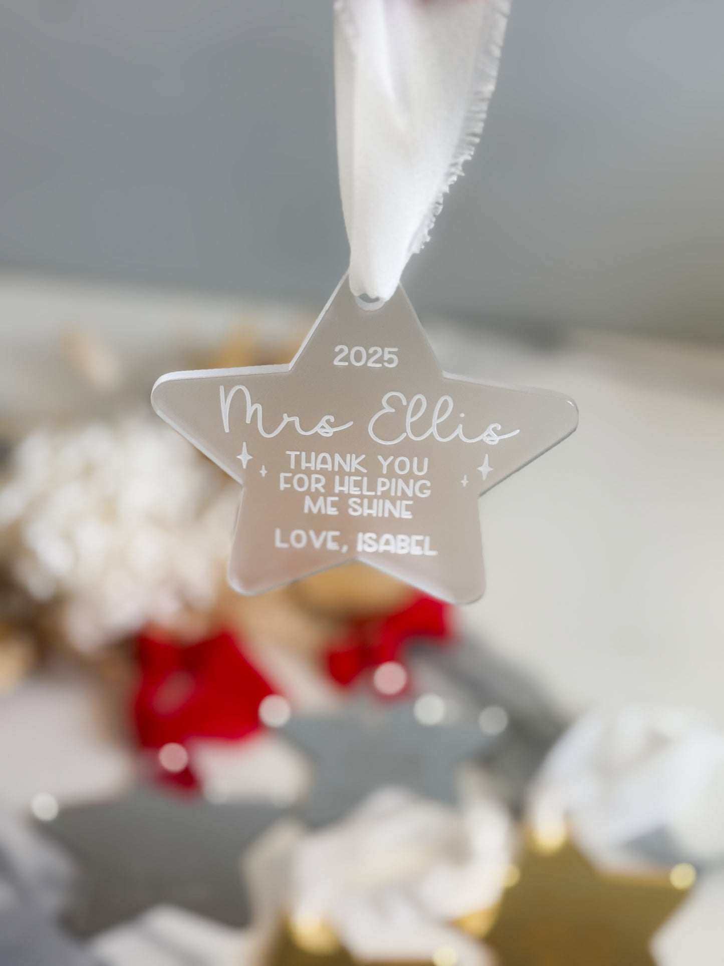 Thanks For Making Me Shine Ornament