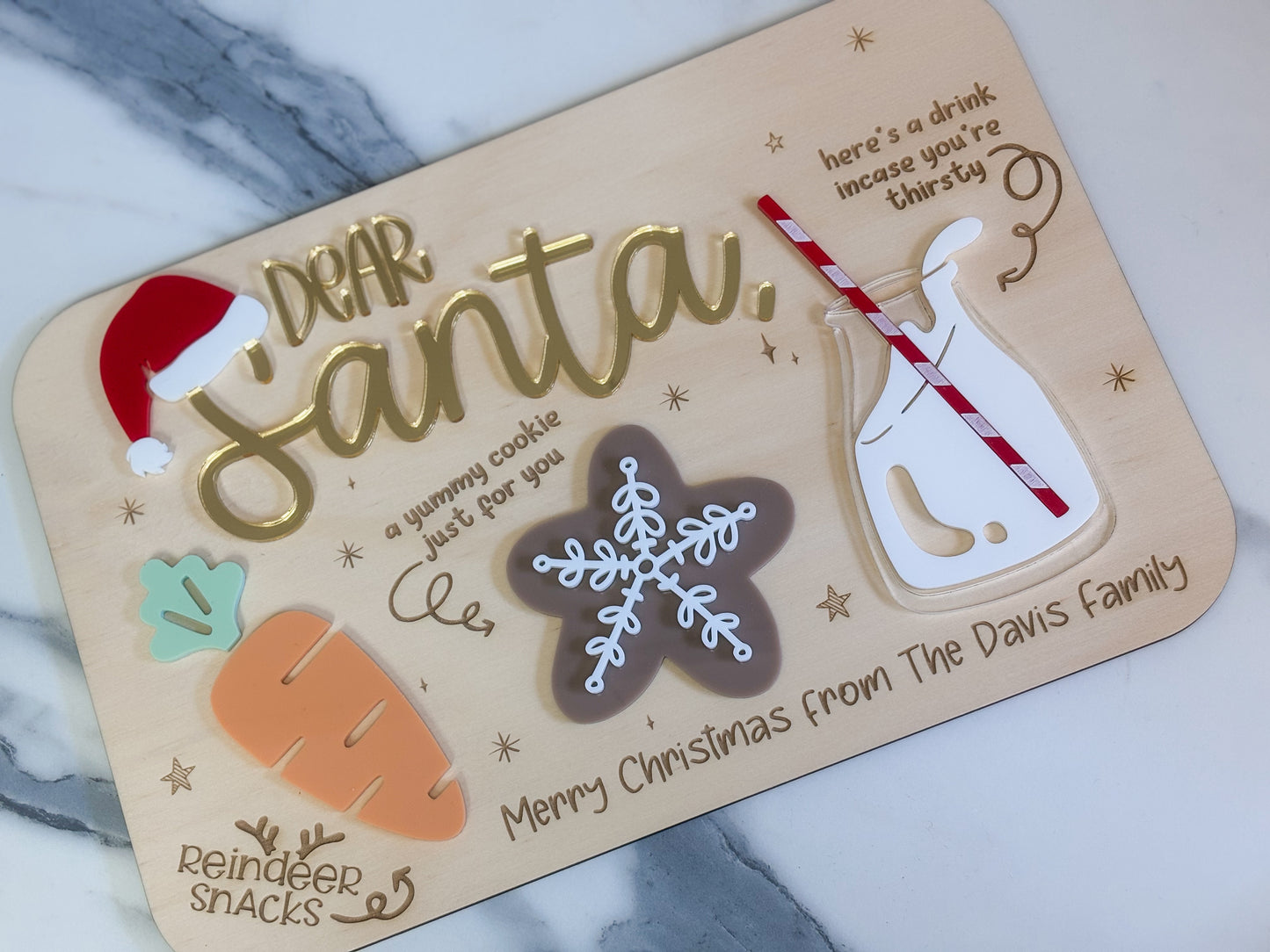 Santa Treat Tray