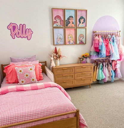 3D Triple Layer Name Plaque