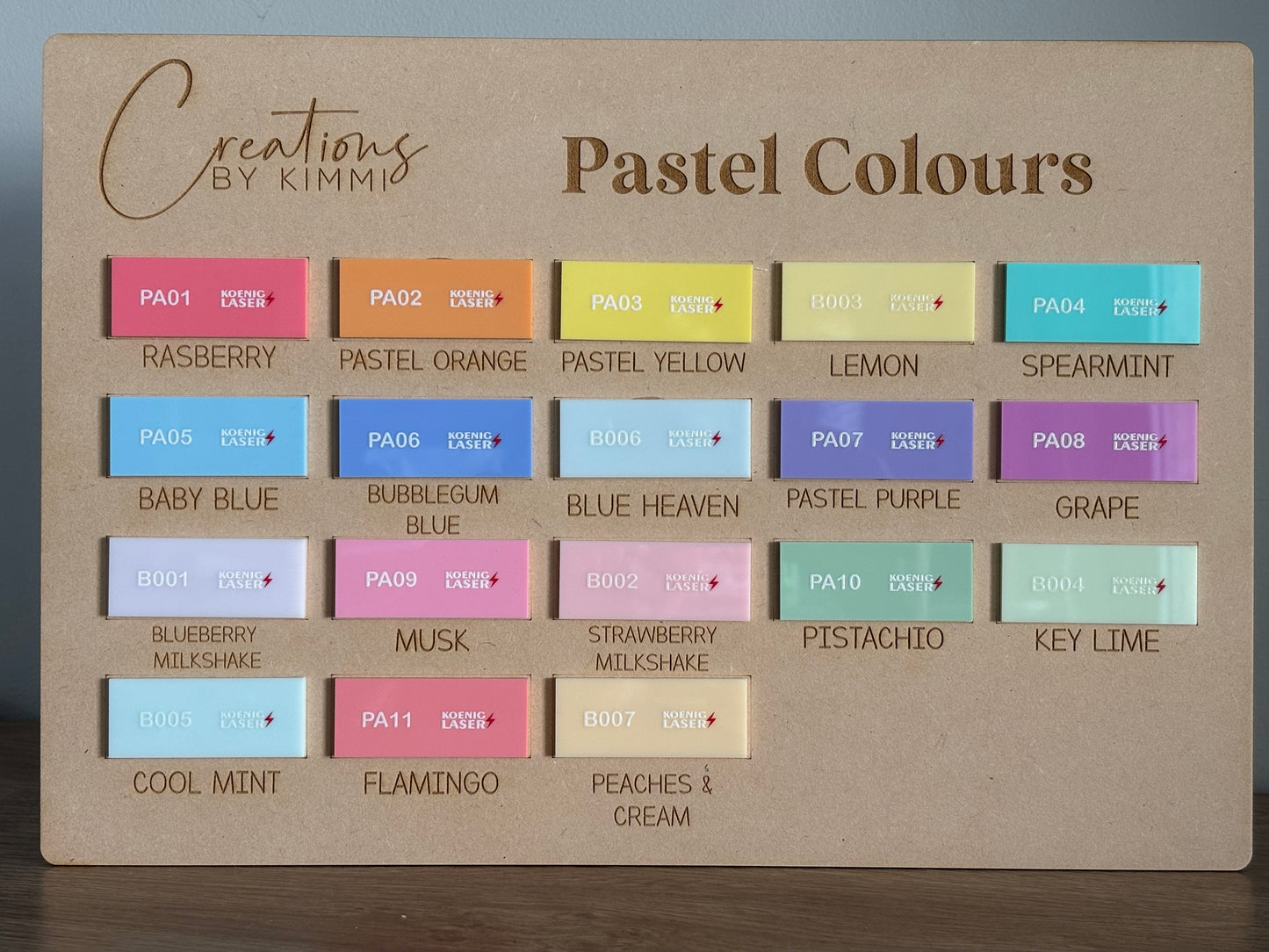 Personalised Easter plaque