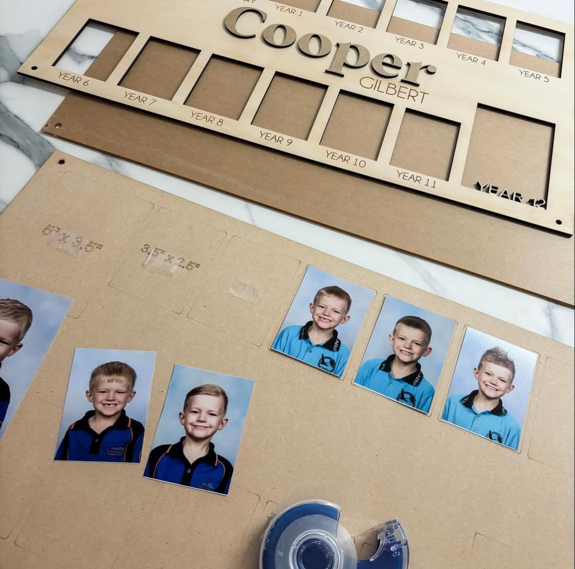 School Photo Frame