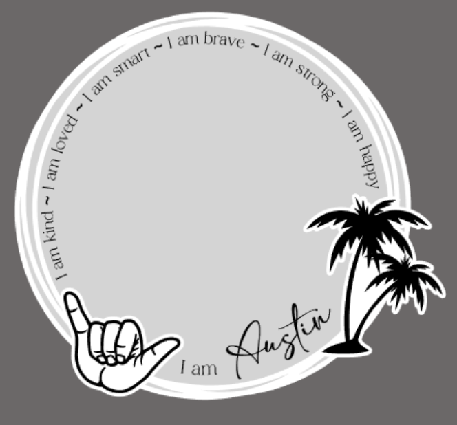 Daily Affirmation Mirror - Shakas