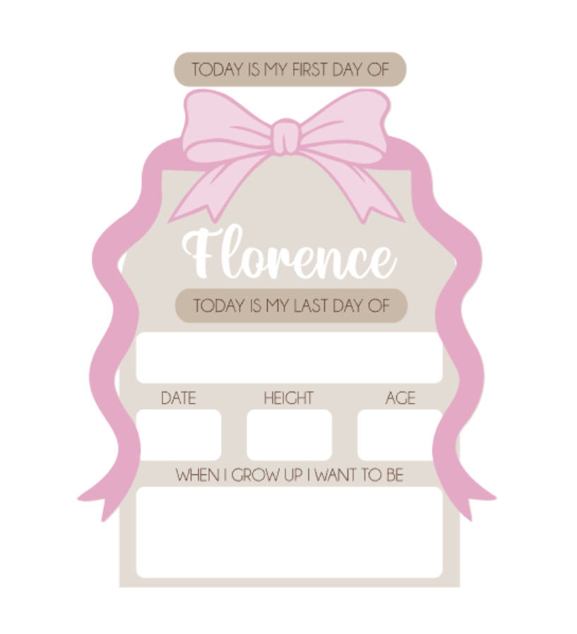 Back to school - Bow