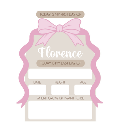 Back to school - Bow