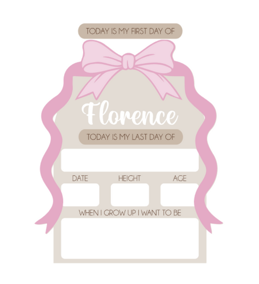 Back to school - Bow