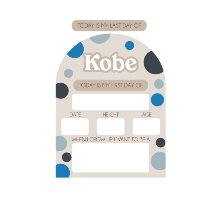 Back to school - Dots