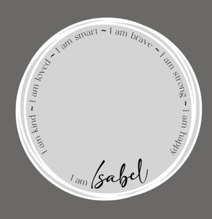 Daily Affirmation Mirror - Plain