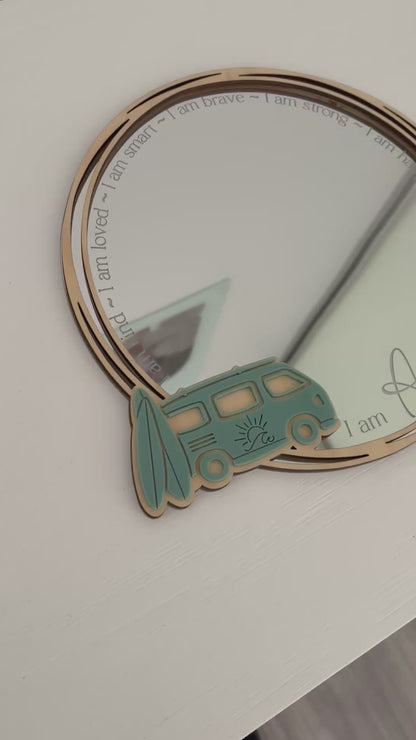 Daily Affirmation Mirror - Dino