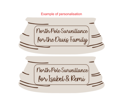 Santa Cam Snow Globe